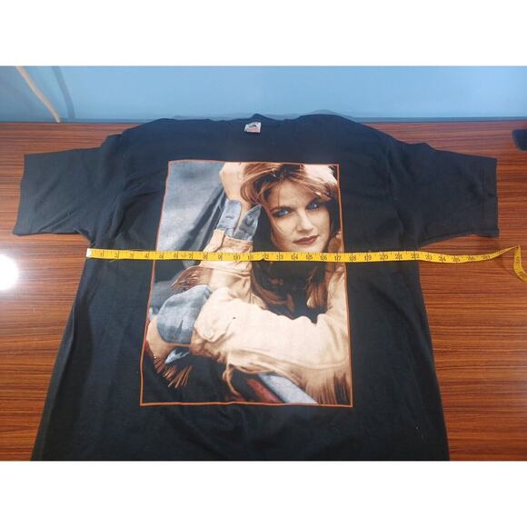 VTG 90s Trisha Yearwood Country Nashville Superstar Single Stitch T-Shirt XL - Picture 4 of 7